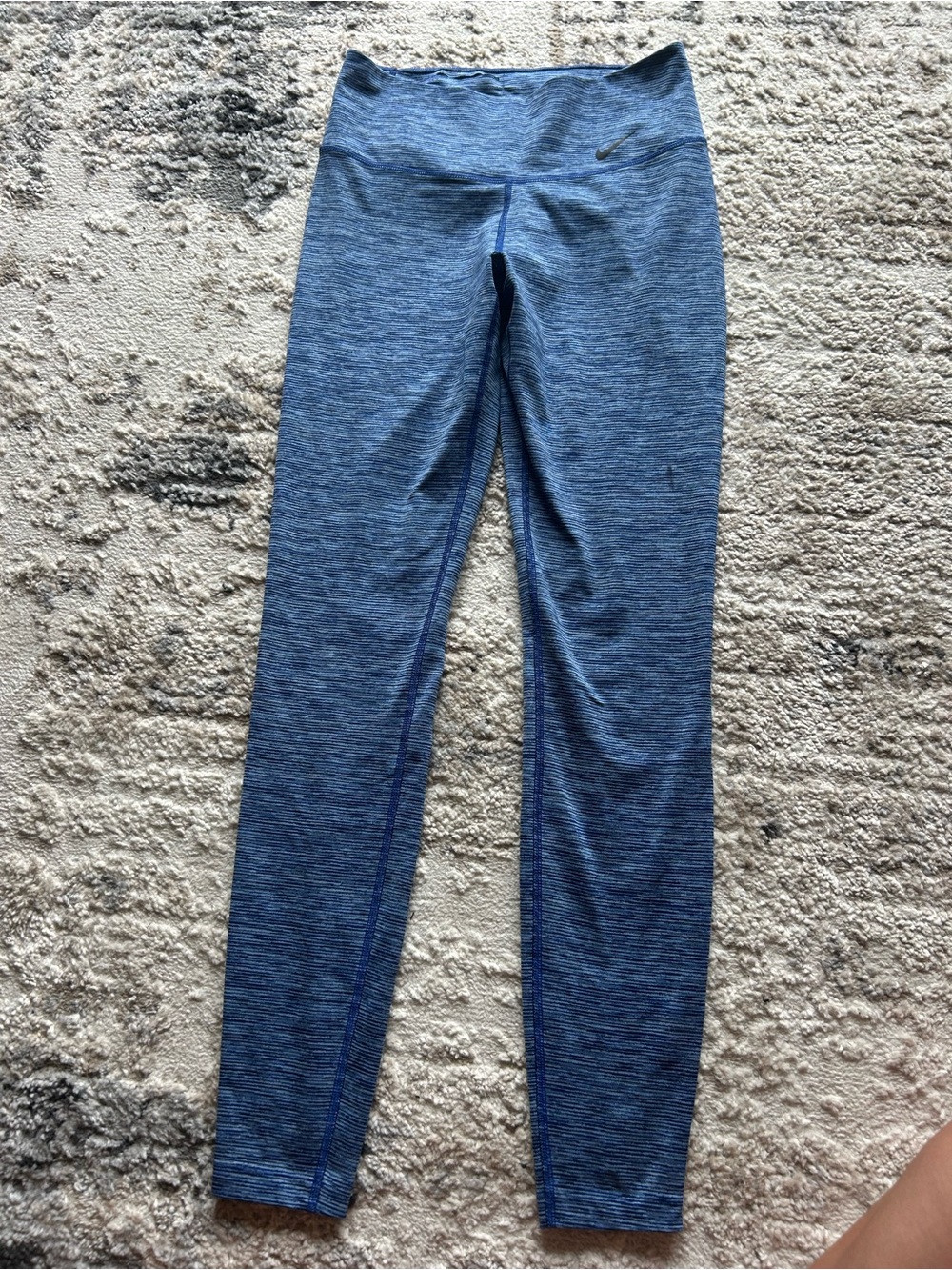 Nike Women’s Blue Heather High-Waist Leggings